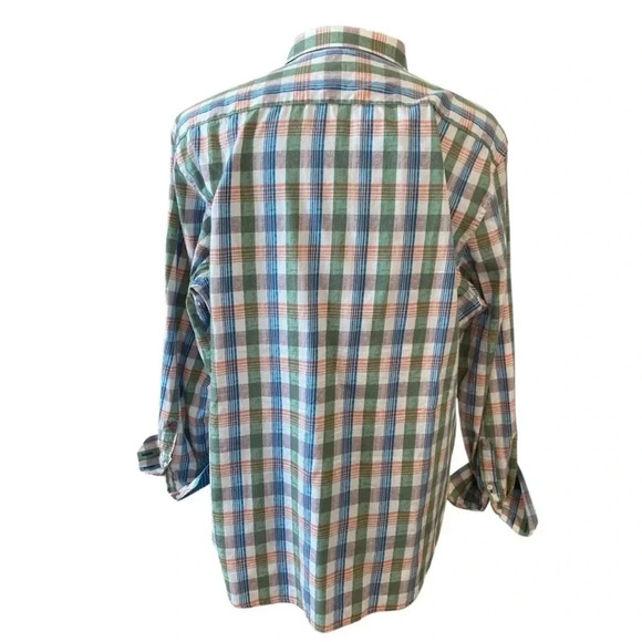 Robert Graham Mens Long Sleeve Plaid Button Down Short Size 2XL Business Casual - Picture 3 of 9